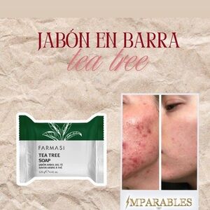 Farmasi Tea Tree Soap - Green & White